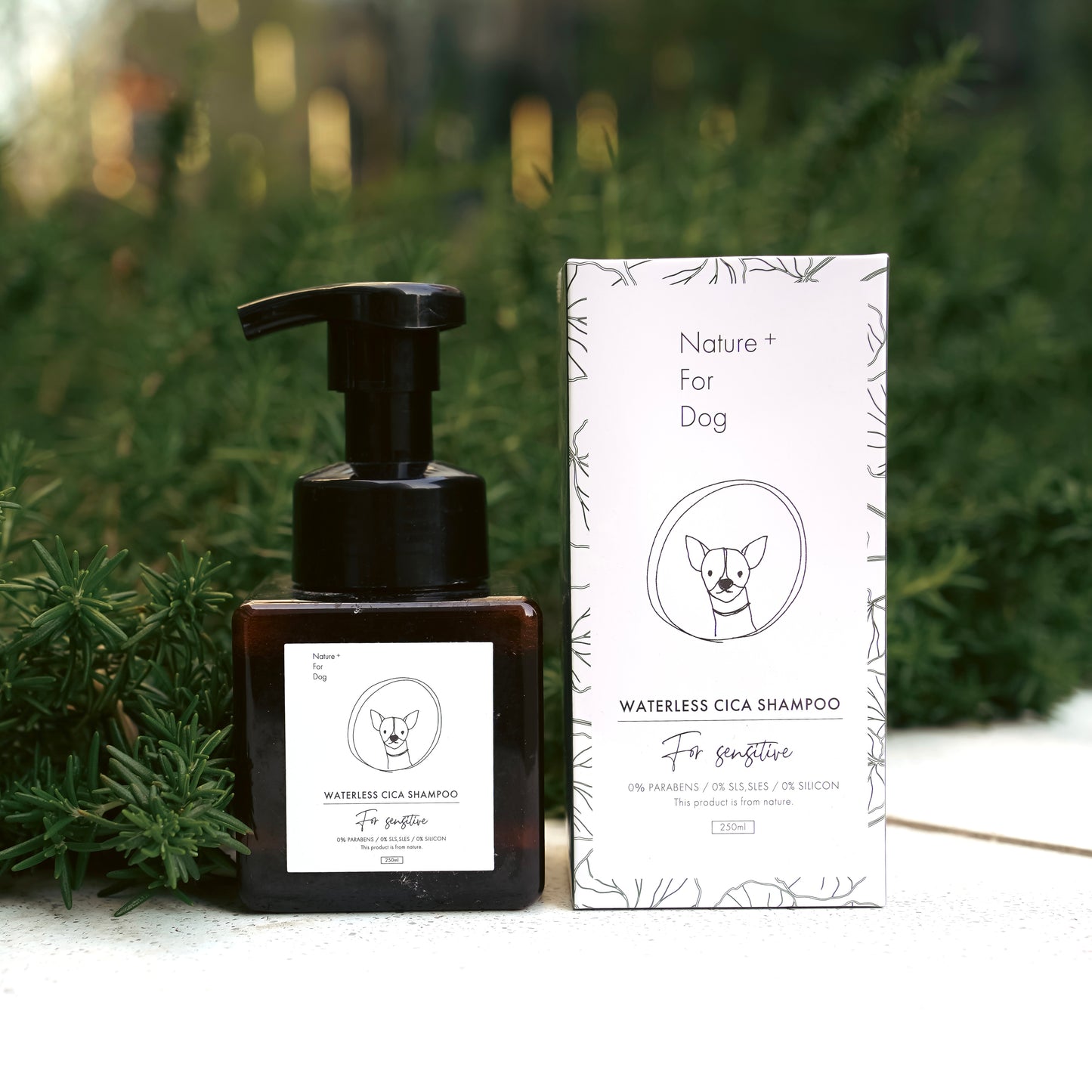 WARTERLESS CICA SHAMPOO-For SENSITIVE-