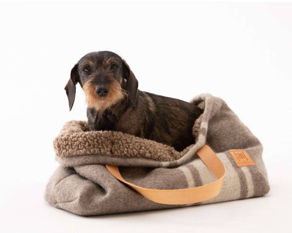 Inge - Recycled Wool Dog Bag