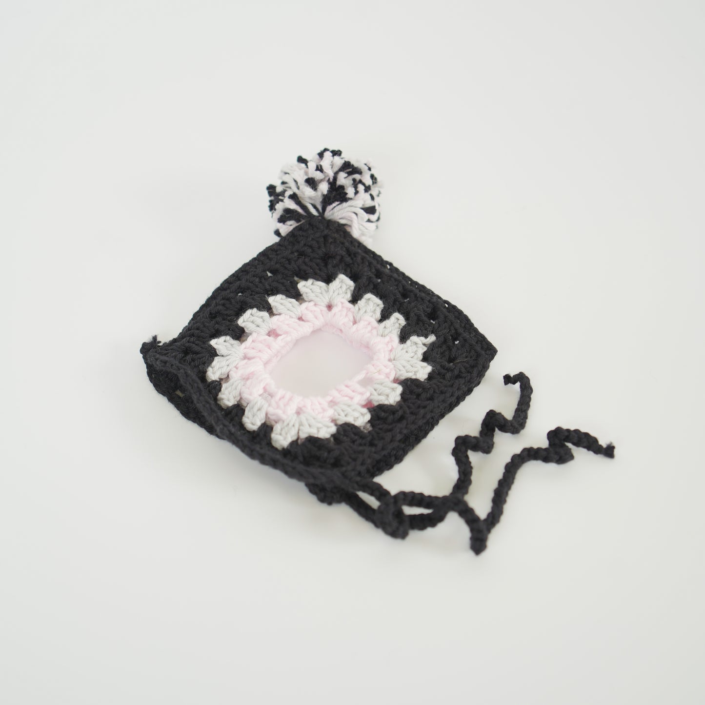 HANDMADE SET knit cap&phone cace 　