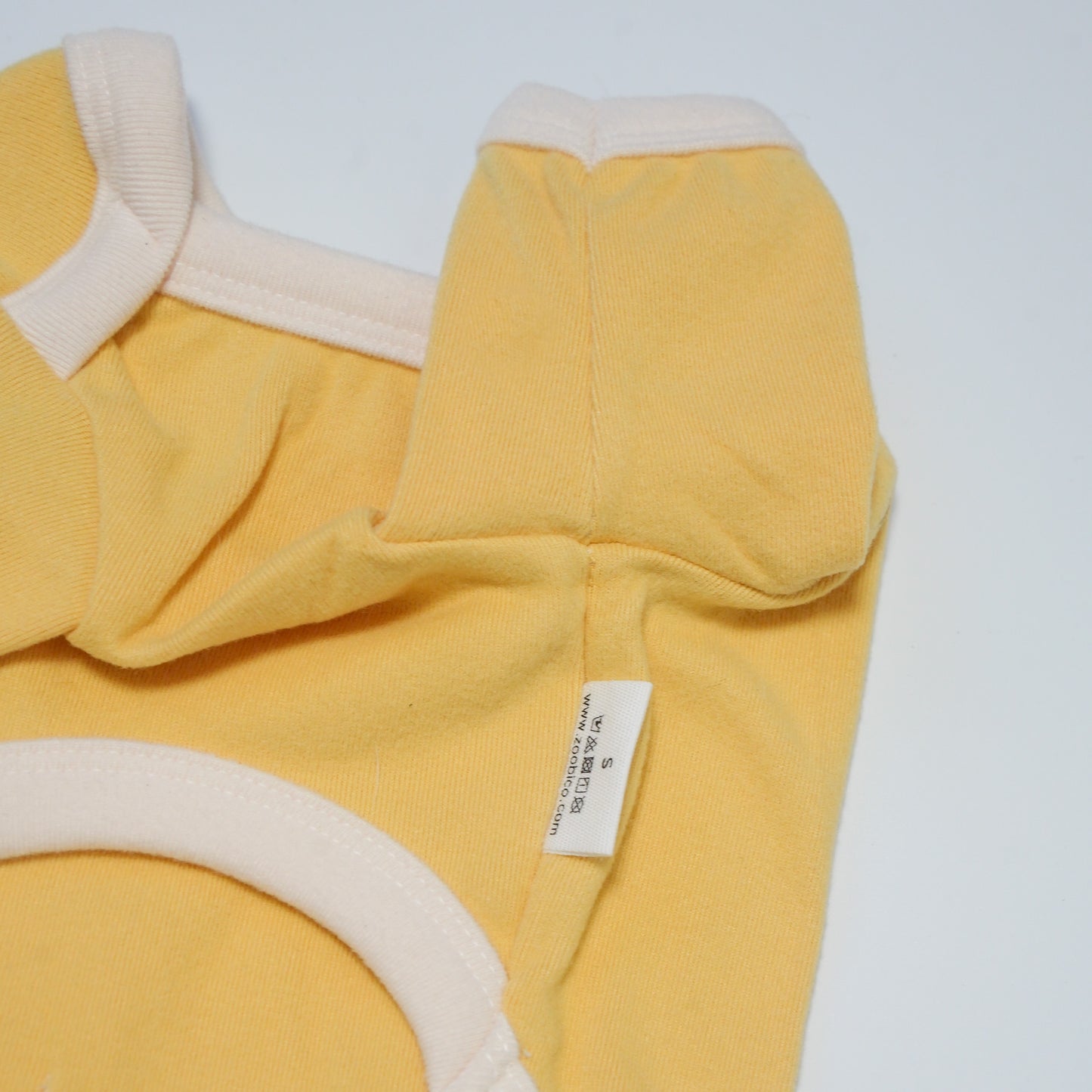 パイピングTシャツ YELLOW
